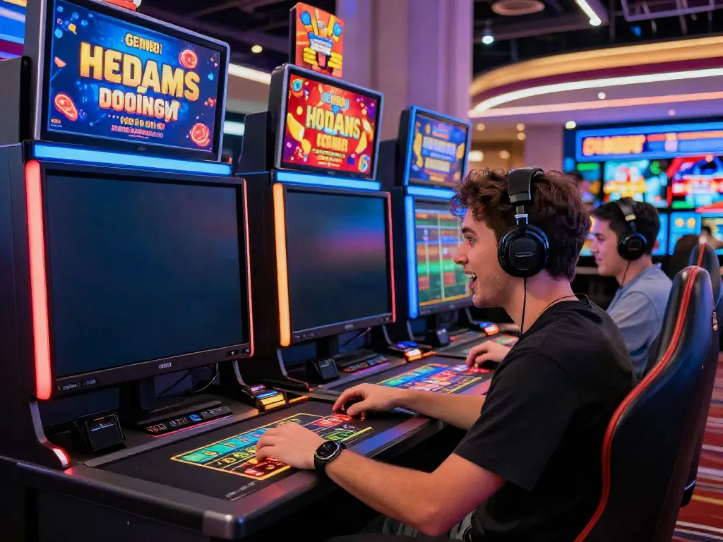 Exciting online casino gaming experience on GEM88 platform with vibrant visuals and user engagement.